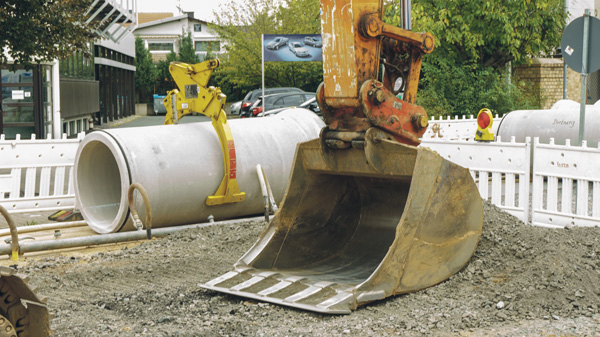 Schaufel Baustelle Bagger