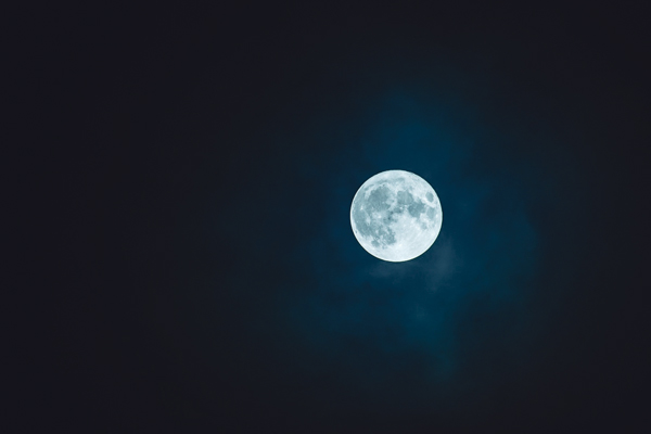 Vollmond Mond Vollmond Nacht Nachthimmel