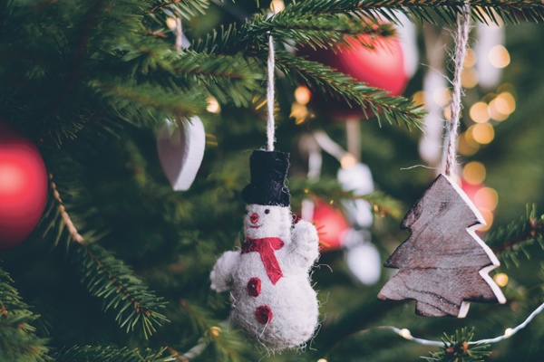 Weihnachtsbaum Schmuck Deko Schneemann