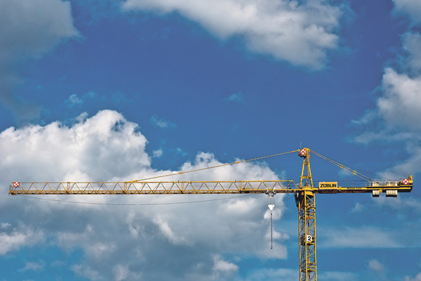 Baustellenkran Baustellenkran Baustelle Kran