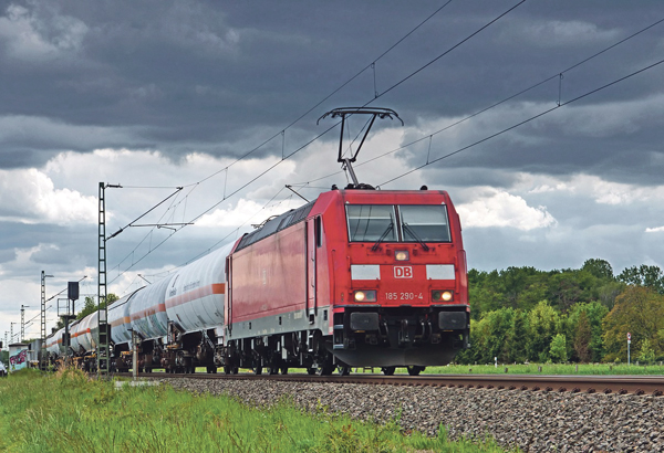 Zug Bahn Gleise DB Deutsche Bahn 