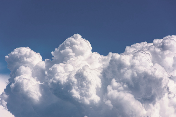 Himmel Wolken Weiss Blau Klima Klimawandel Klimapoitik