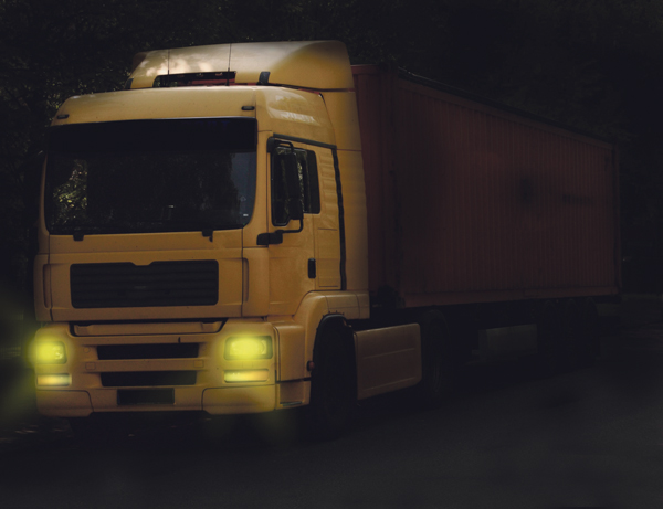 LKW LKW Truck Lastwagen Scheinwerfer
