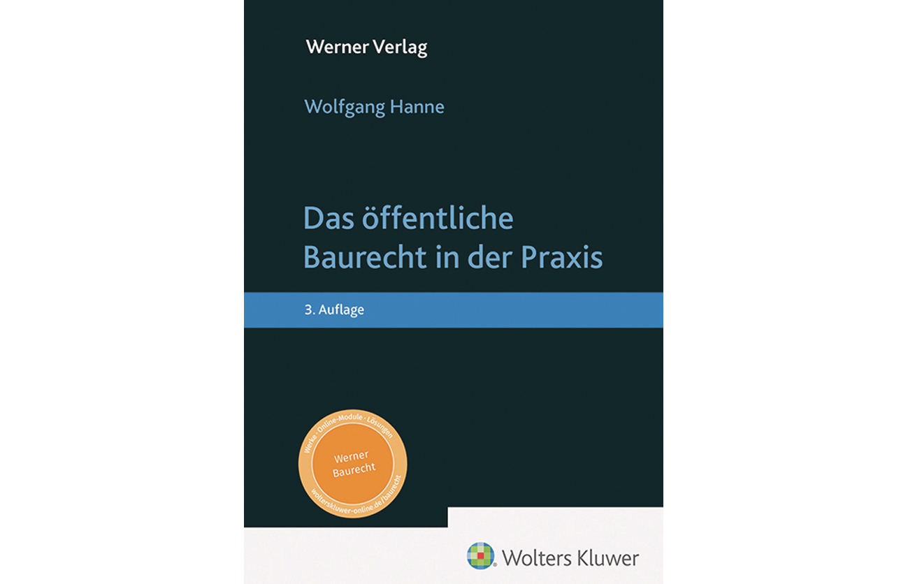 Das öffentliche Baurecht in der Praxis Werner Verlag Einband 