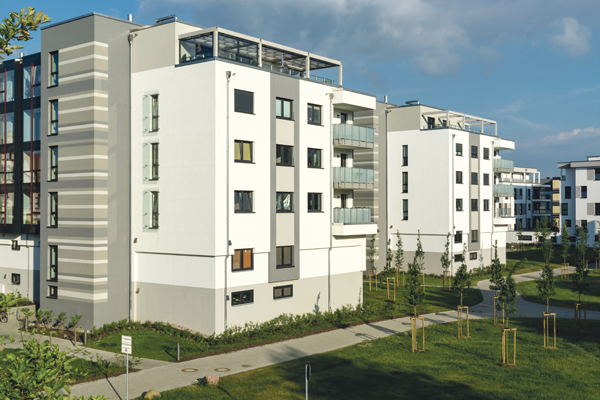 Neubau Putzfassade 