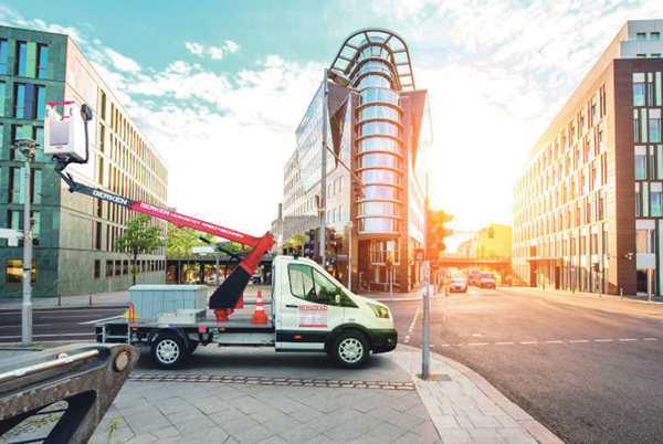 Lkw-Arbeitsbühne Topy 11