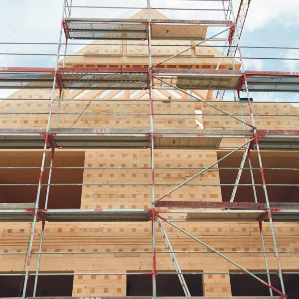 Bautechniken Gerüst Bau Baustelle Hausbau Wohnungsbau 