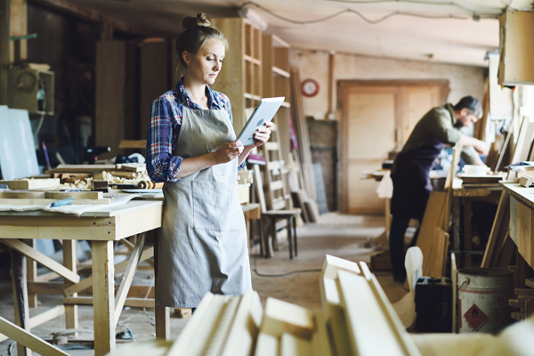 Handwerk Tablet Digitalisierung Innovation