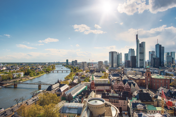 Frankfurt Hochhäuser Skyline