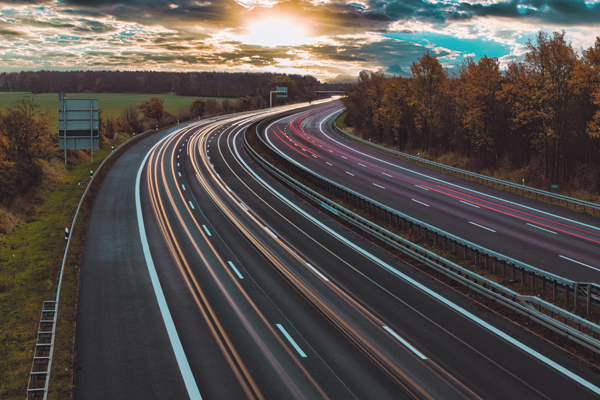 Autobahn Straße Straßenbau Sanierung 