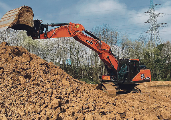 Develon Bagger und Lader Baumaschinenhandel