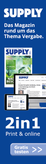 SUPPLY-Das Magazin rund um das Thema Vergabe